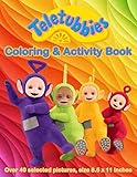Teletubbies Coloring & Activity Book, Over 40 selected pictures, size 8.5 x 11 inches