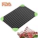 Defrosting Tray, Thawing Plate for Fast Defrosting of Frozen Foods -The Quicker and Safest Way to Defrost Meat,Chicken, Fish Without Electricity or Hot Water