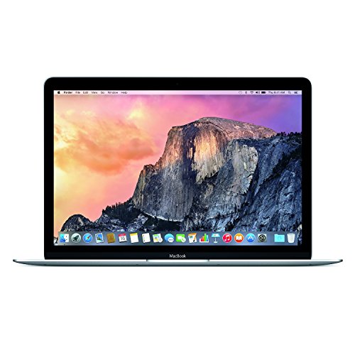 Apple MacBook Silver 12-Inch Laptop with Retina Display - 1.2GHz Dual-Core Intel Core M, 512GB Flash Storage, 8GB DDR3 Memory, OS X Yosemite (2015 Version)