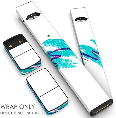 JUUL Skin - JUUL Wrap - JUUL Decal - JUUL Cover - JUUL Starter Kit Stickers - Pax JUUL Skin for Device Charger Pods - Original JUUL Vape Pen Accessories Skin (Jazz Cup)