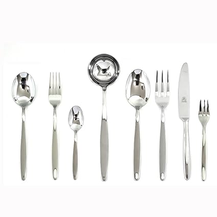 Mepra 101628063 - Cubertería especial unificada, color plateado