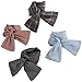 Twist Bow Wired Headbands Scarf Wrap Hair Accessory Hairband by Sea Team (4 Packs)