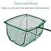 Pawfly Aquarium Fish Net Set Fish Catch Nets with Plastic Handle, 6-Inch and 4-Inch Packthumb 3