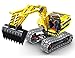 Bo-Toys Building Bricks STEM Toy, 342 Pcs Excavator & Robot Construction Blocks, Build It Yourself Toys