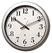 BAI Aquamaster Weatherproof Wall Clock, Bodoni White