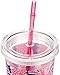 Lilly Pulitzer Tumbler with Straw, Flamenco, Pink