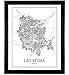 Las Vegas Poster Las Vegas Map City Map Posters Las Vegas Map Print Nevada Map Nevada Poster Minimalist Poster Scandinavian Poster Modern Map Art Map Wall Art Map Art Black and White 8x10