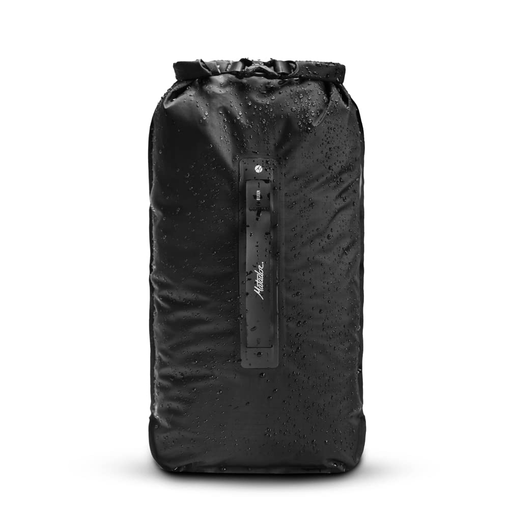 Matador 8L Waterproof Dry Bag; Kayaking, Boating, Paddle Boarding, Fishing, Hiking, Camping; Black, TPU