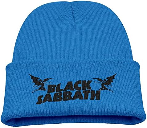 Fashion Kidâ€˜s Cap Black Sabbath Ozzy Osbourne Rules Of Hel Knit Beanie Hat.