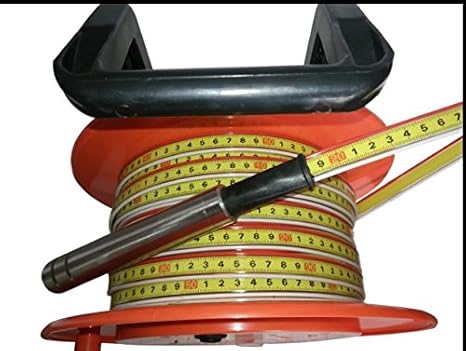 Kabellineal Typ Wasserstandsanzeiger Brunnentiefenmesser Grundwasser Tiefenmesser 50m Amazon De Baumarkt