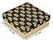 Lotus Printed Colorful Sweet Boxes for Indian Sweets, Cookies, Goodies, Mithai, Candy, Gift Boxes with Lids Bulk, Handmade Bulk Mithai Box, Favor Boxes for Wedding, 2.95x5.51 Inch (Pack of 4)