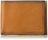 Perry Ellis mens Rfid Burnished Bifold Bi Fold