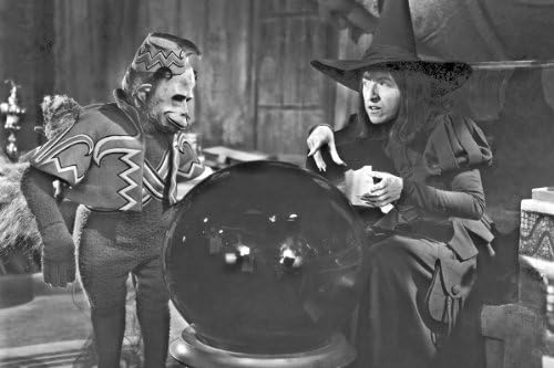 Photographs - New 5x7 Photo: Wicked Witch of the West and Flying Monkey in