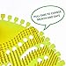 Urinal Screens Deodorizer (10 Pack), Anti-Splash & Odor Freshener, Scent Lasts for Up to 5000 Flushes –Ideal for Bathrooms, Restrooms, Office, Restaurants, Schools (Yellow Lemon)