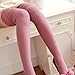 Voberry Women Socks Straight Tube Stockings Lace Trim Leg Warmer Sock (Pink)