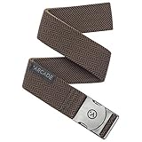 Arcade Belt Mens Adventure Ranger Belts: Heavy Duty Elastic Webbing, Non-Metal Travel Friendly Buckle