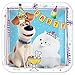 Secret Life of Pets 2 Birthday Party Supplies and Decorations Pack For 16 Guests With Plates, Napkins, Cups, Tablecover, Birthday Banner, Hanging Swirls, Pet Erasers, and Exclusive Pin