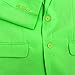 U LOOK UGLY TODAY Men's Party Suit Solid Color Prom Suit for Themed Party Events Clubbing Jacket with Tie Pants Green M
