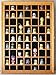 59 Thimble Display Case Cabinet, with REAL Glass door, Felt Interior Background-TC01- OA