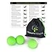 Gravity Fitness 2-in-1 Massage Ball Set, Includes Both Peanut and Single Ball, Silicone Material for Premium Feel and Durability, Includes Free Storage Bag and Exercise Guide.
