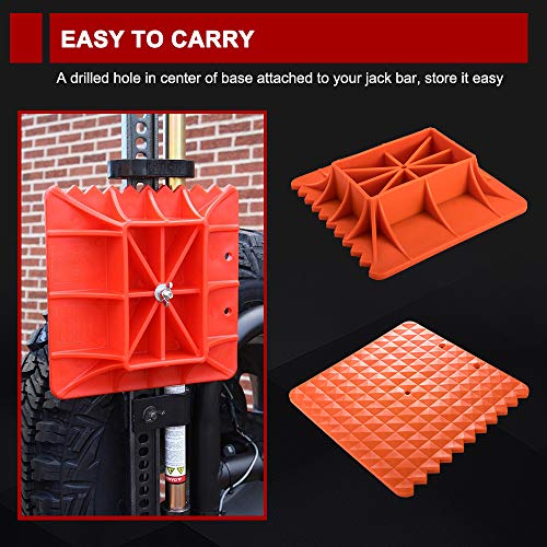 image for BUNKER INDUST Off-Road Base for Hi Lift Jack,Heavy Duty Farm Off-Road 
