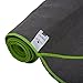 #1 Best Hot Yoga Towel With Anchor Fit Corners for your Mat by MangoFit - 100% Hygienic NEW Microfiber Fast Absorbent - Skidless, Non-Slip, Yoga Towel With Pockets - Great for Pilates, Gym, and Beach!