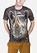 The Mountain Black Rhino Adult T-Shirt, Grey, Large