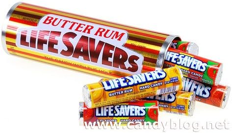 Life Savers Butter Rum Roll Candy 6.36 Ounce