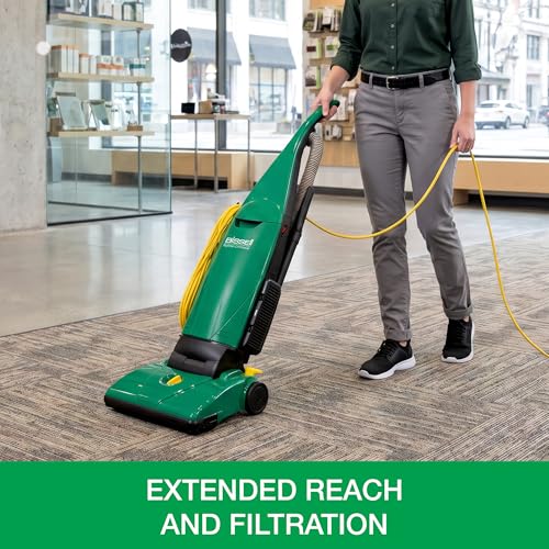 BISSELL BigGreen Commercial PowerForce Bagged Lightweight, Upright, Industrial, Vacuum Cleaner, BGU1451T photo 9