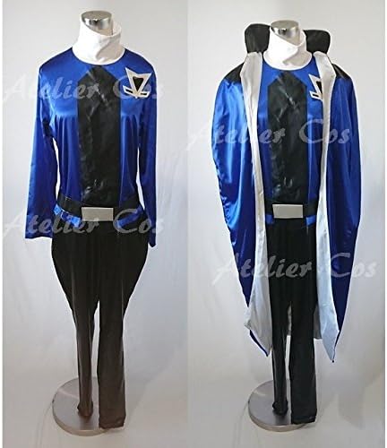 Amazon 怪盗戦隊 ルパンレンジャー ルパンブルー風 コスプレ 衣装 男性m コスプレ 仮装 通販