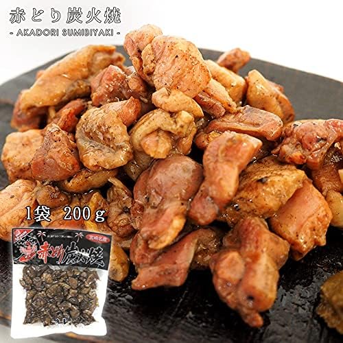 Amazon 赤どり炭火焼 0g 1袋 味善 地鶏 赤鶏 もも焼き 宮崎名物 ご当地 地頭鶏 じとっこ 宮交ショップアンドレストラン 鶏肉 通販