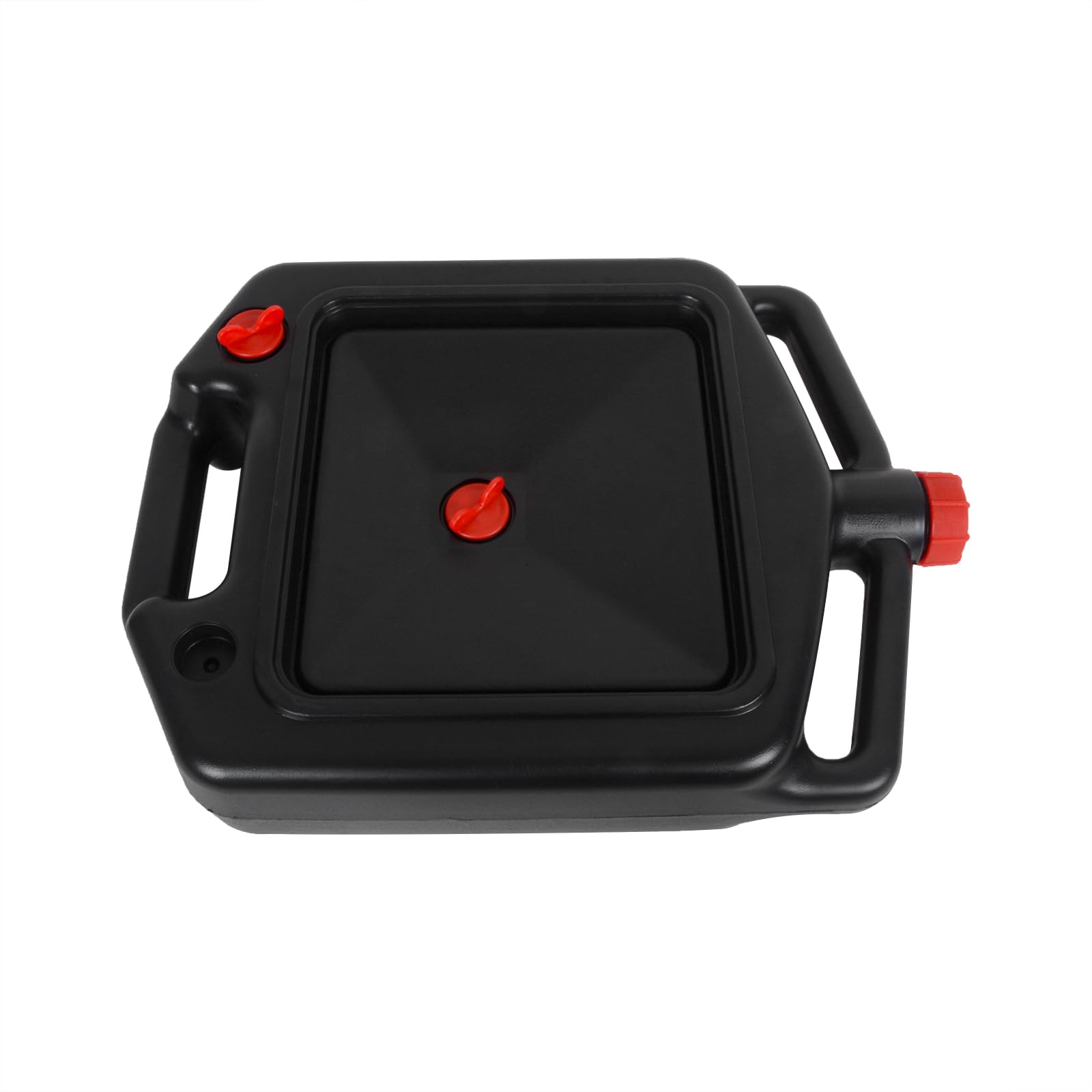 Photo 1 of MOTO4U Motorcycle Oil Drain Pan Container Oil Change Storage Bottle Low Profile Repair with Spout Vent Plug Lid for ATV Off Road