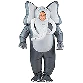Bodysocks Elephant Full Body Inflatable Costume for Adults (One Size)