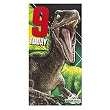 Jurassic World Age 9 Birthday Card