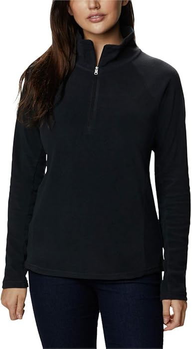 columbia quarter zip fleece womens