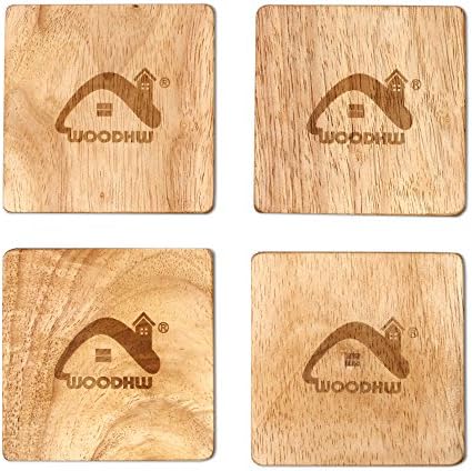 Table Wooden Coasters,set of 4