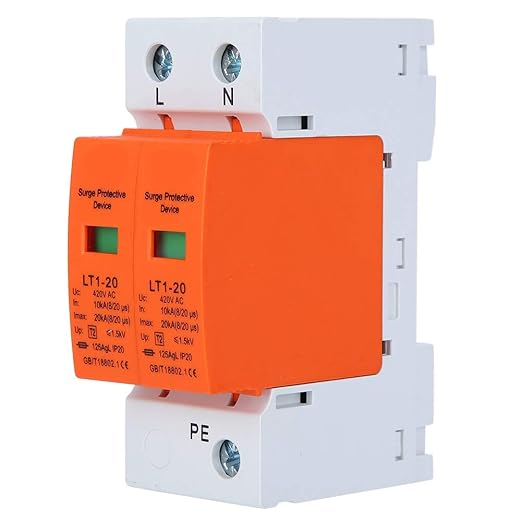 2P Surge Protection Device, 20ka Blowing Surge Protection Device, Orange Arc Module