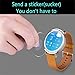 [ 2 Pack ] Garmin VIVOMOVE Screen Protector, 2.5D Rounded Edges 9H Premium Real Tempered Glass Screen Protector for Garmin Vivomove Anti Scratch Protector
