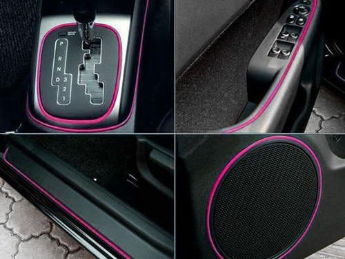 UNIVERSAL CAR INTERIOR / EXTERIOR PINK MOLDING TRIM - 3 YARDS