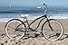 Firmstrong Bella Fashionista 3-Speed Beach Cruiser Bicycle, 26-Inch, Matte Black/Pink Rim, (15135)
