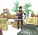 Indiana Jones 20 Piece Play Set Featuring 5 Random Indiana Jones Character Figures and Themed Accessories