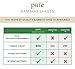 King Sheets by Pure Bamboo, Genuine 100% Organic Viscose Derived from Bamboo Bed Sheet Set, Luxuriously Soft & Cooling, Double Stitching, Lifetime Quality Promise (King, Silver Pearl)