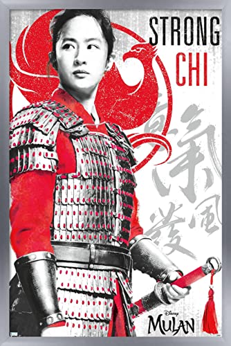 Trends International Disney Mulan - Strong Wall Poster, 14.725" x 22.375", Silv…