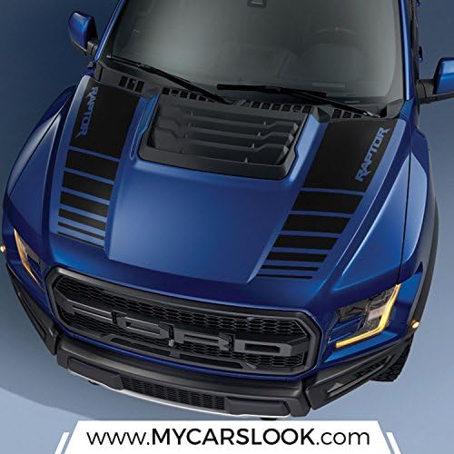 Ford F150 Raptor 2017 hood graphics package kit decal sticker - 1