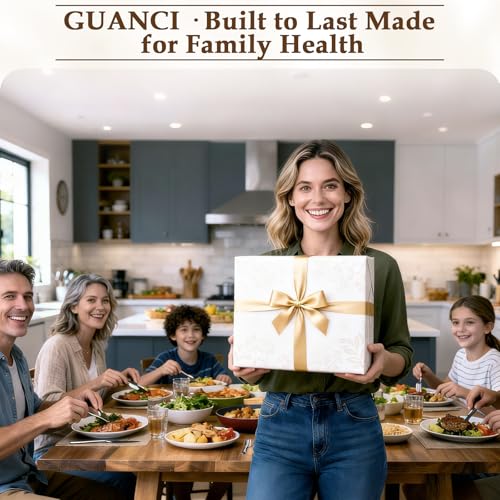 GUANCI Cutting Board for Kitchen Double Sided 304 Stainless Steel Chopping Board Food-Grade Stainless Steel and Wheat Straw PP Large Size 16”×11” Easy to Clean