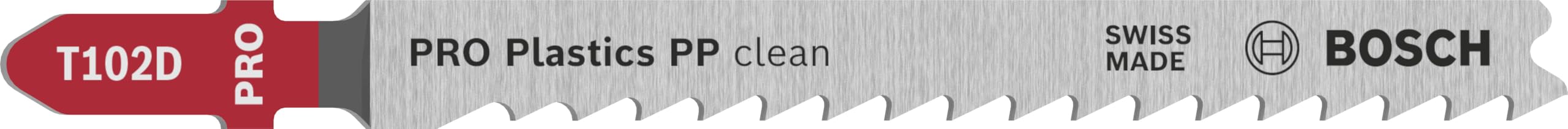 Bosch 5x Jigsaw Blade T 102 D Clean for PP (for Polypropylene, Polyethylene, Professional Accessories Jigsaw)