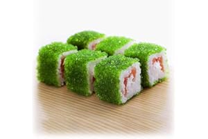 CAVIAR STAR Wasabi Tobiko - Flying Fish Roe (50g Glass Jar)