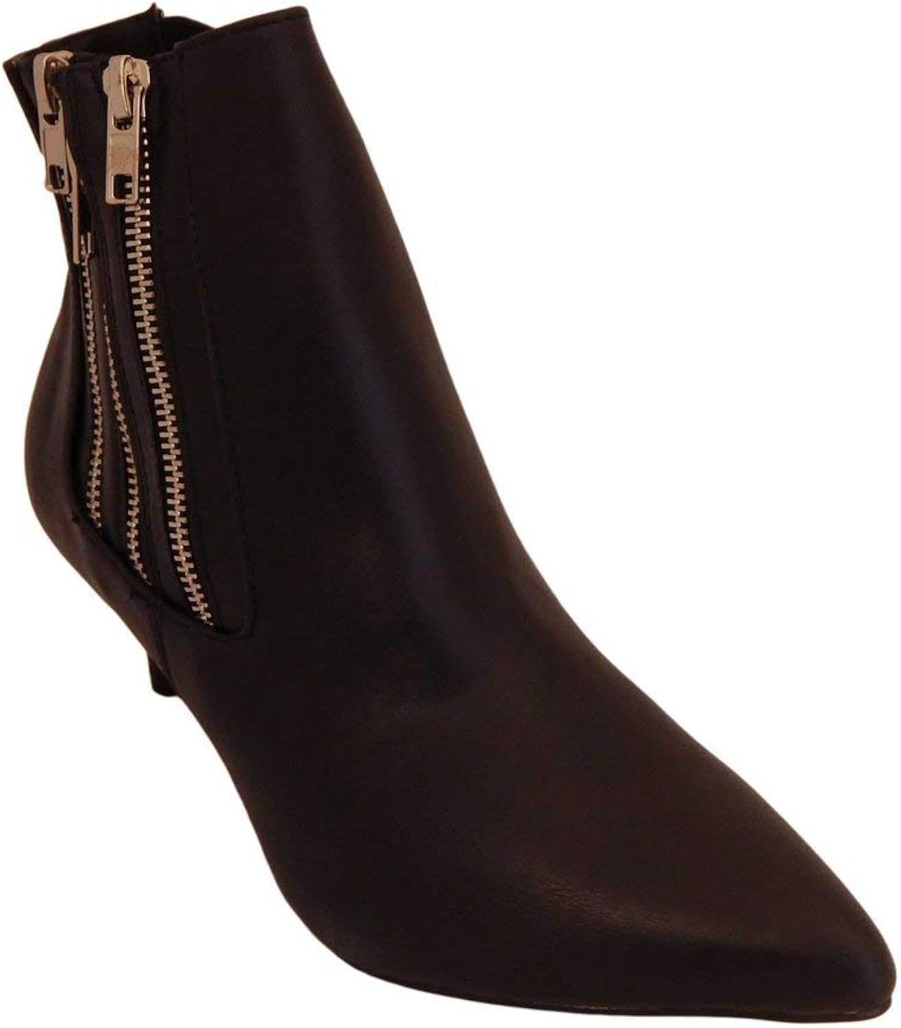vegan leather ankle boots