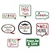 Christmas Photo Booth Props Kit(47Pcs), Konsait DIY Ugly Christmas Sweater Photo Booth Stick Funny Xmas Props Accessories for Adults Kids for Christmas Theme Party Favors Decorations Decor Supplies