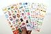 ONOR-Tech 6 Pieces Sheets Lovely Yummy Friends Decorative Adhesive Sticker Tape / Kids Craft Scrap booking Sticker Set for Diary, Album